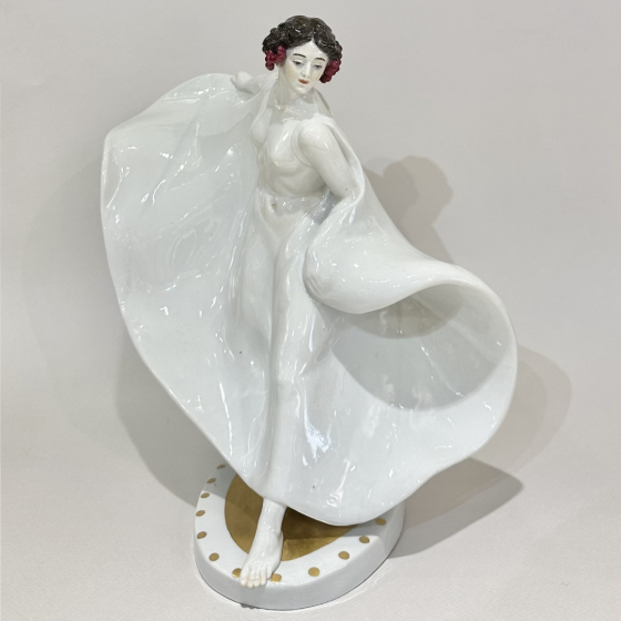 Скульптура "Танцовщица", Германия, мануфактура "Мейсен", 1920-е гг., Эйхлер К.Т.